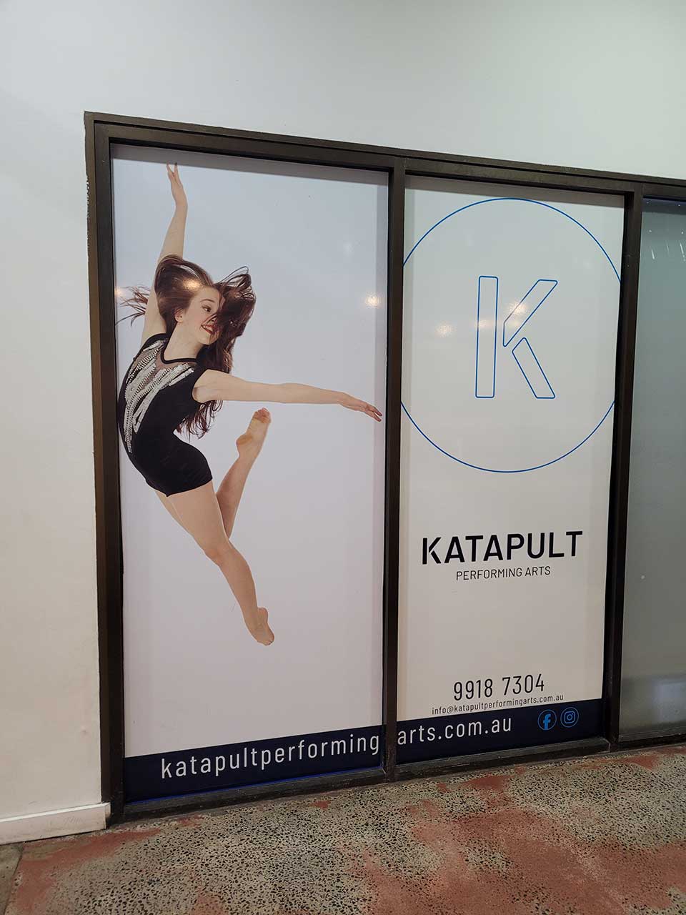 Window signage